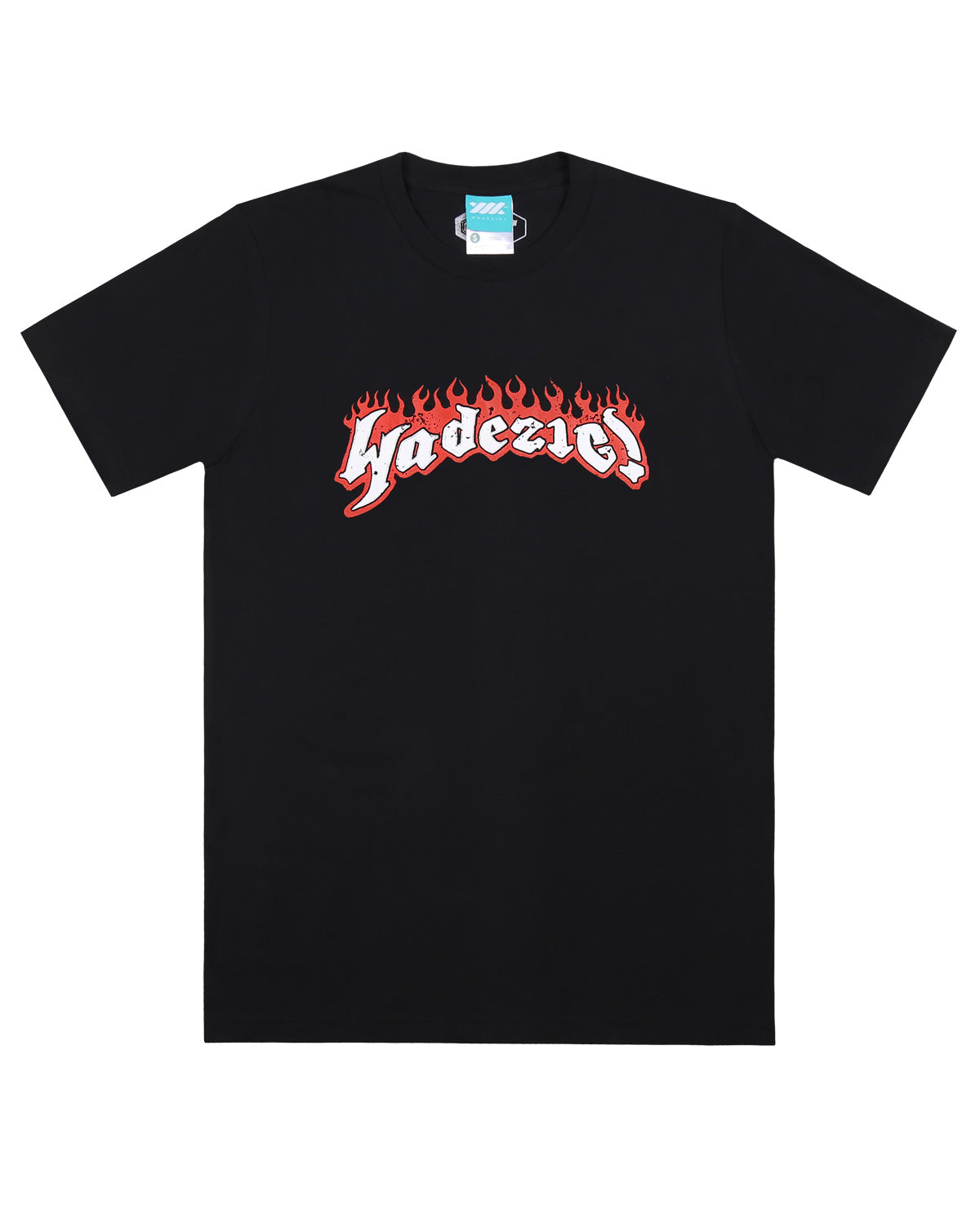 WADEZIG! T-SHIRT - WILDFIRE TEE BLACK