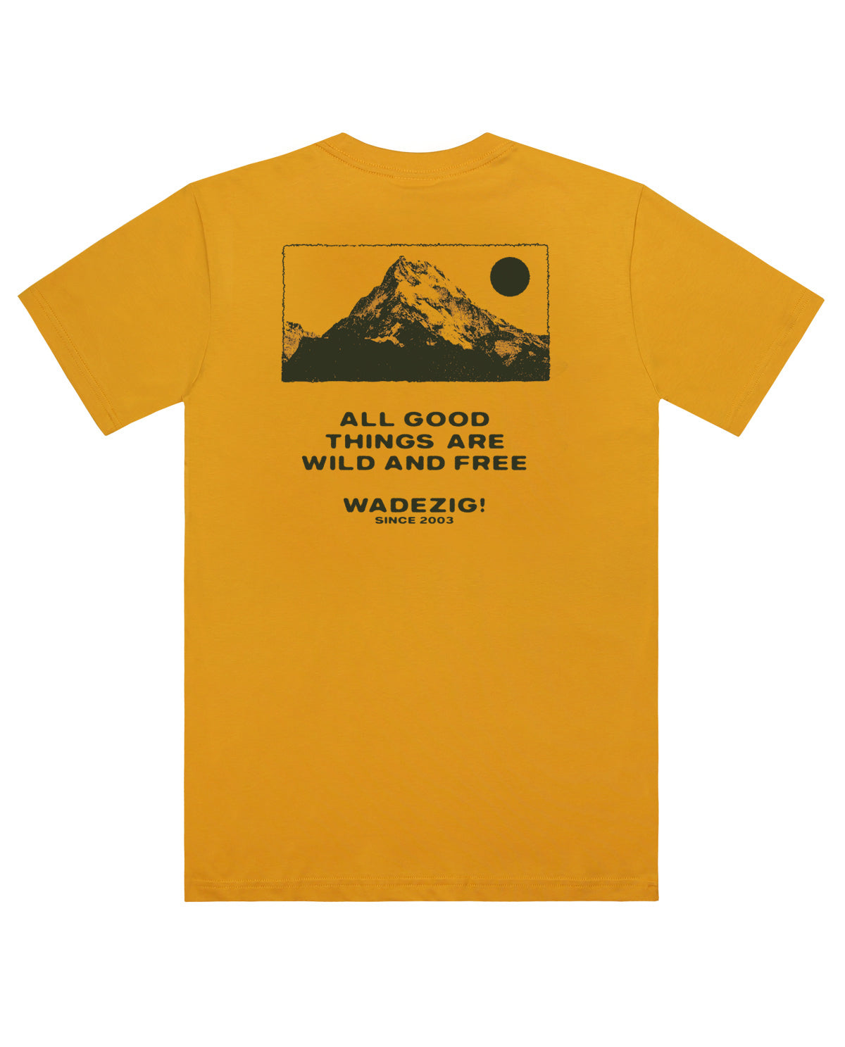 Wadezig! T-Shirt - Free Yellow