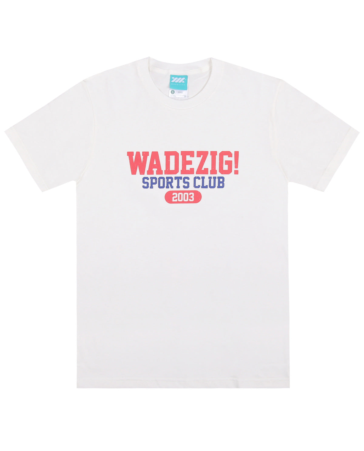 Wadezig! T-Shirt - Sport Club White