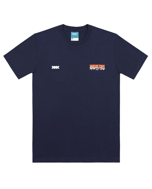 WADEZIG! T-SHIRT - SPORT CLUB BLUE