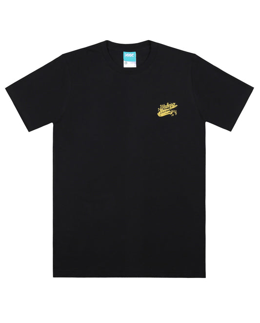 WADEZIG! T-SHIRT - SAX BLACK