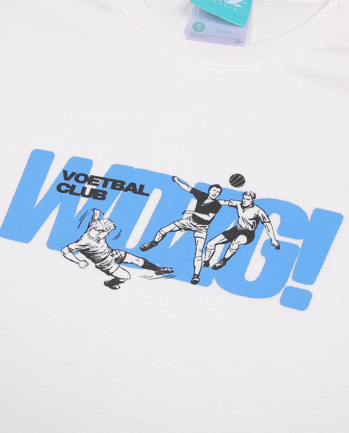 Wadezig! T-Shirt - Voetball Club Simply BW