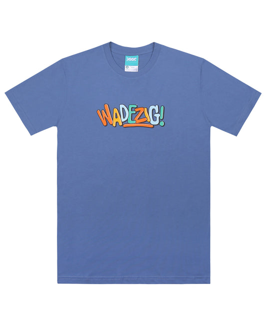 Wadezig! T-Shirt - So What Steel Blue