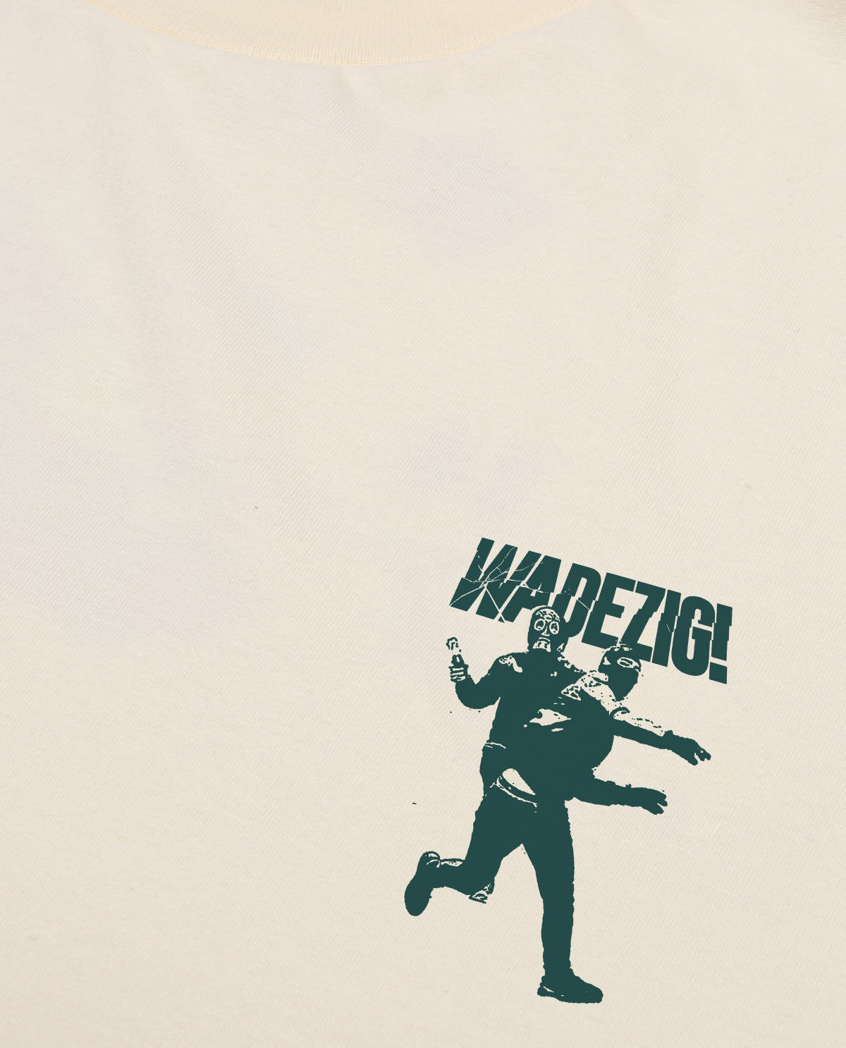 Wadezig! T-Shirt - Expression Cream