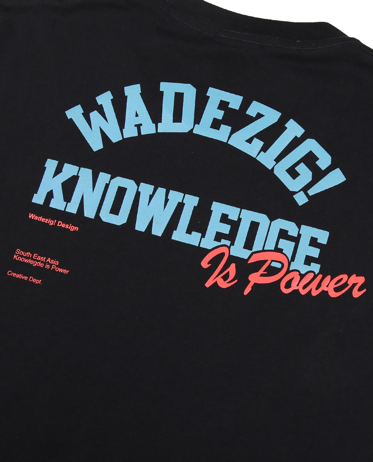 Wadezig! T-Shirt - Power Black