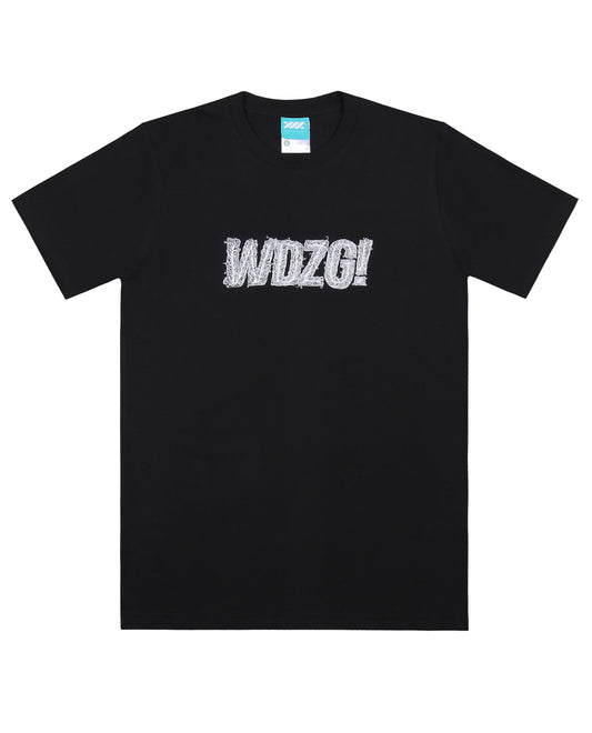 Wadezig! T-Shirt - Fractal Simply Black