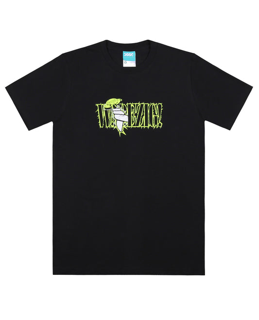 WADEZIG! T-SHIRT - ALIEN BLACK #2