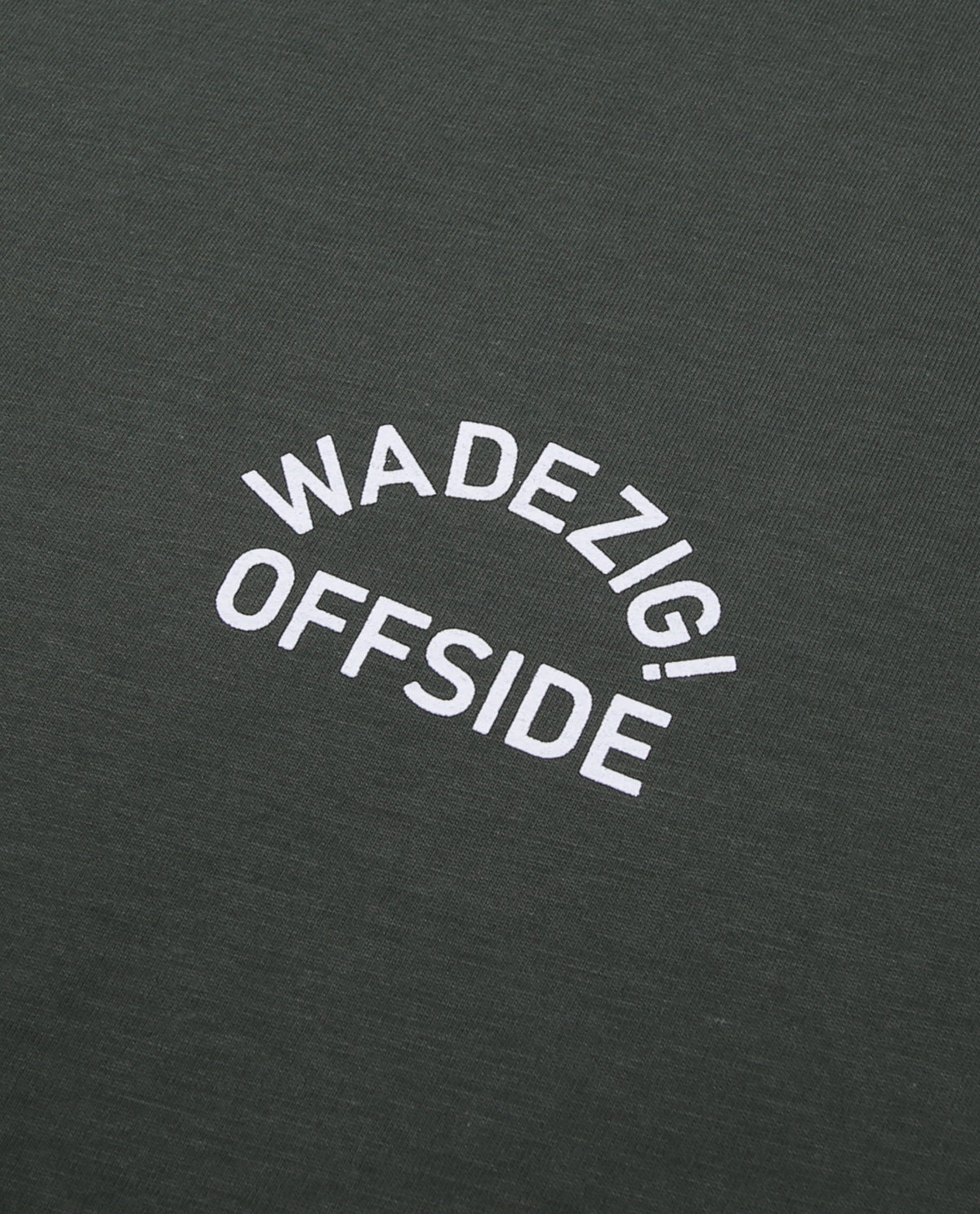 Wadezig! T-Shirt - Outline Green