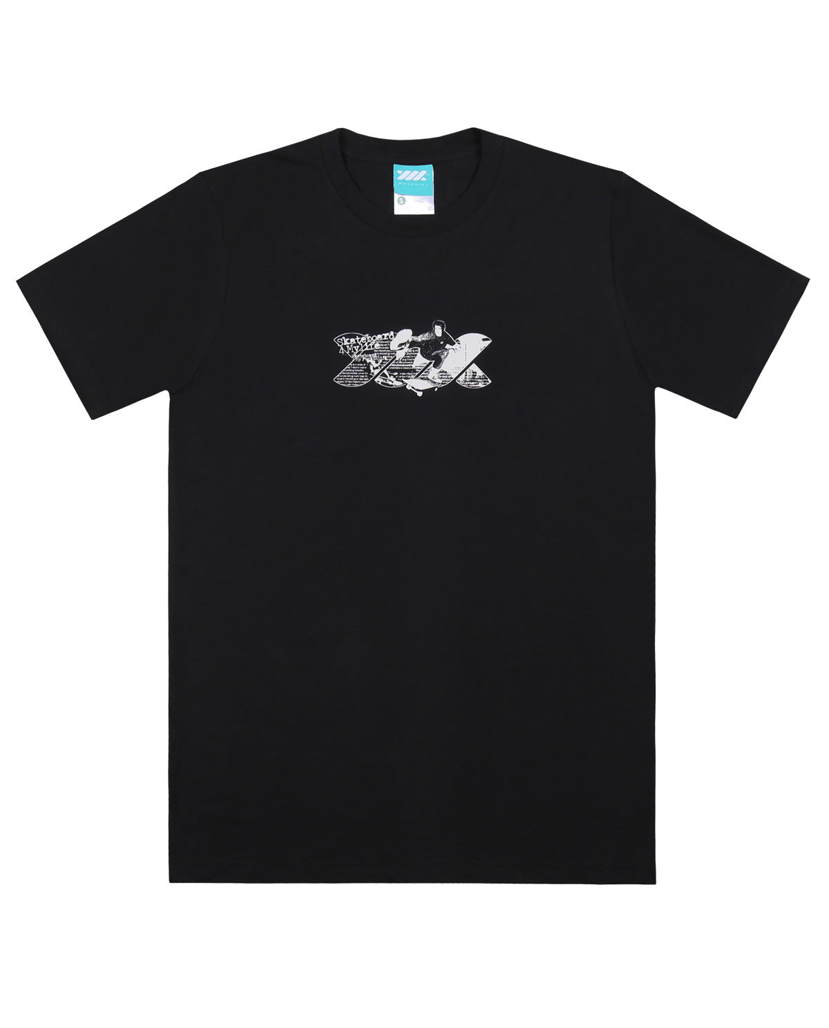 Wadezig! T-Shirt - Skate 4 Life Black