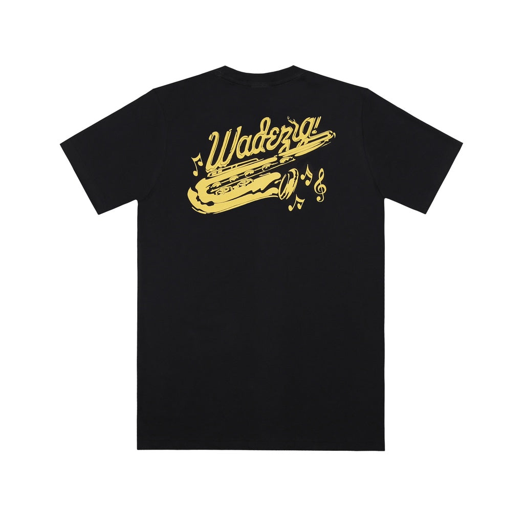 WADEZIG! T-SHIRT -  SAX BLACK