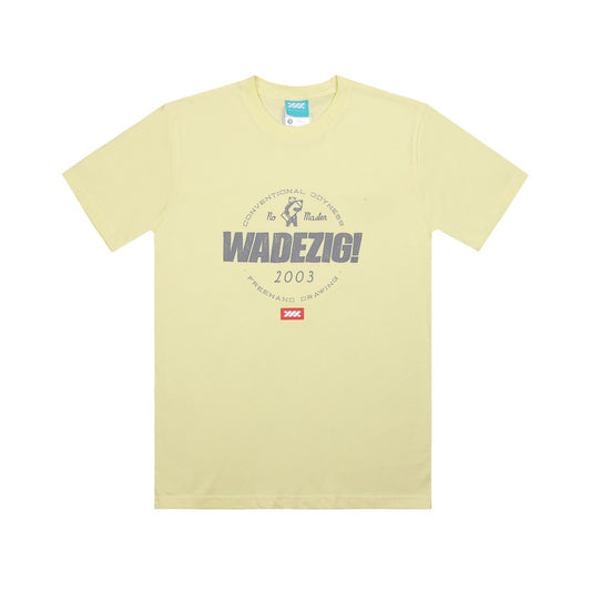 WADEZIG! T-SHIRT- JOYNESS YELLOW TEE