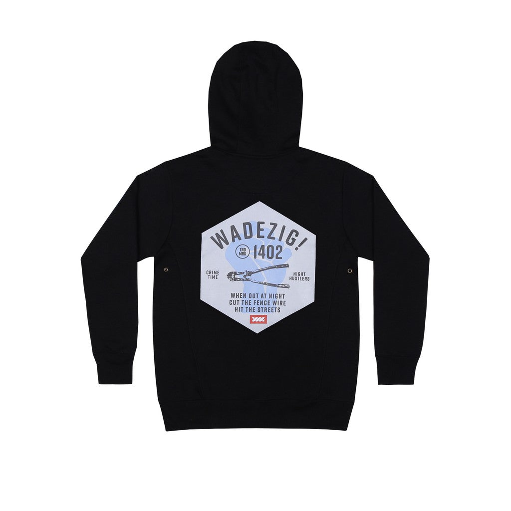 WADEZIG! SWEATER - CRIME TIME PULLOVER HOODIE