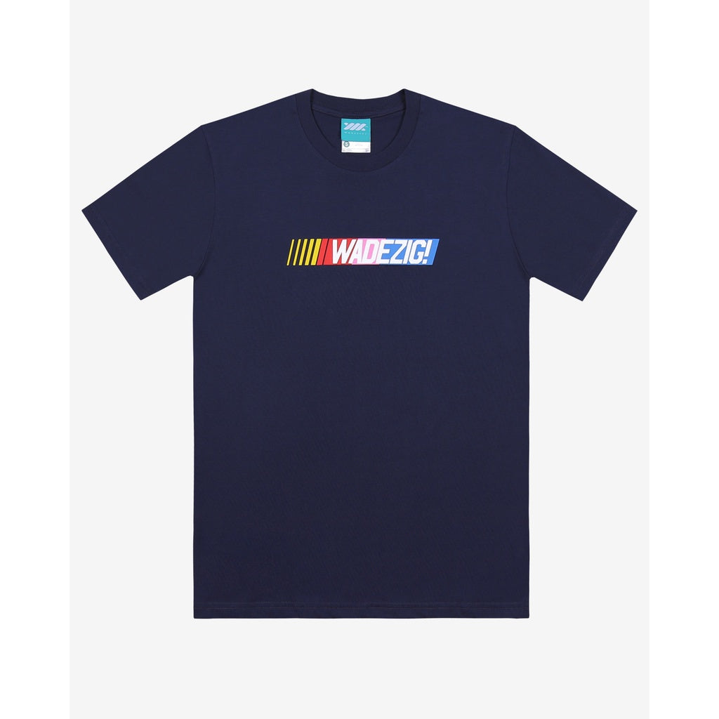 WADEZIG! T-SHIRT -  RACE NAVY