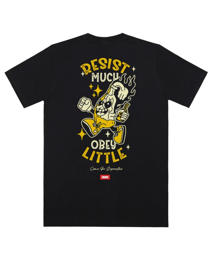 WADEZIG! T-SHIRT - RESIST BLACK