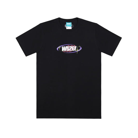 WADEZIG! T-SHIRT - OVERLAP BLACK TEES