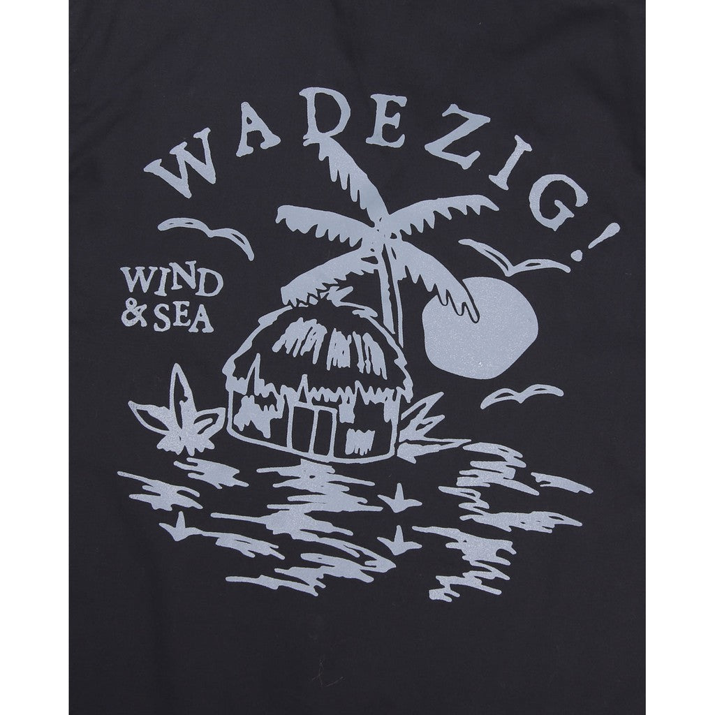 WADEZIG! SHIRT - WIND AND SEA BLACK SHIRT