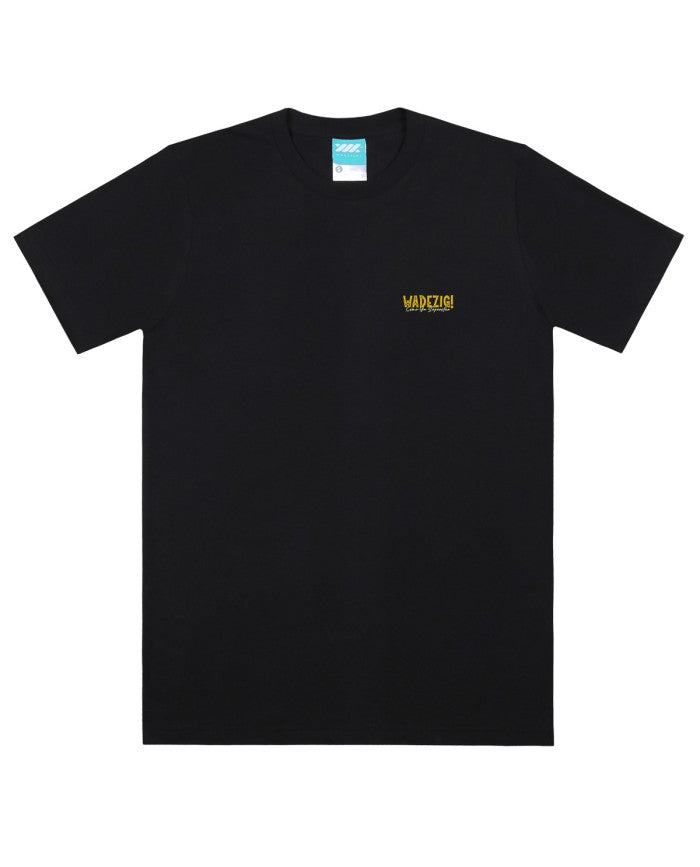 WADEZIG! T-SHIRT - RESIST BLACK