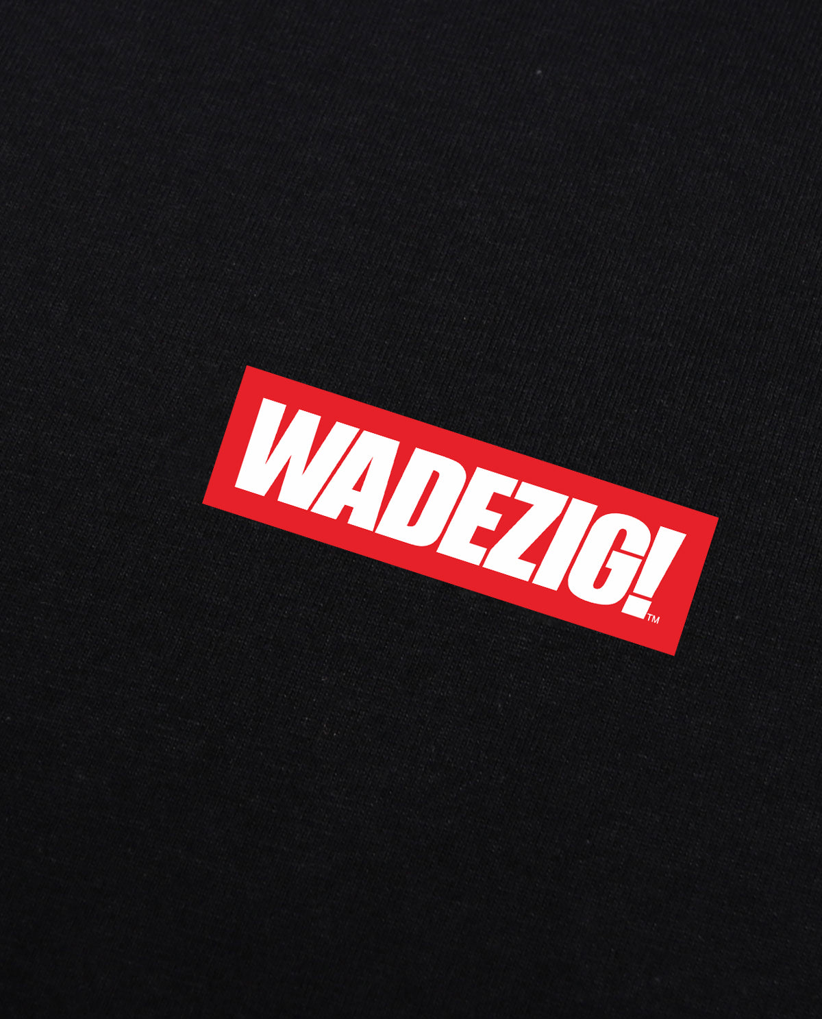 WADEZIG! T-SHIRT - QUICKY BLACK