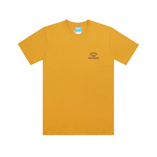 WADEZIG! T-SHIRT - RAISED YELLOW TESS