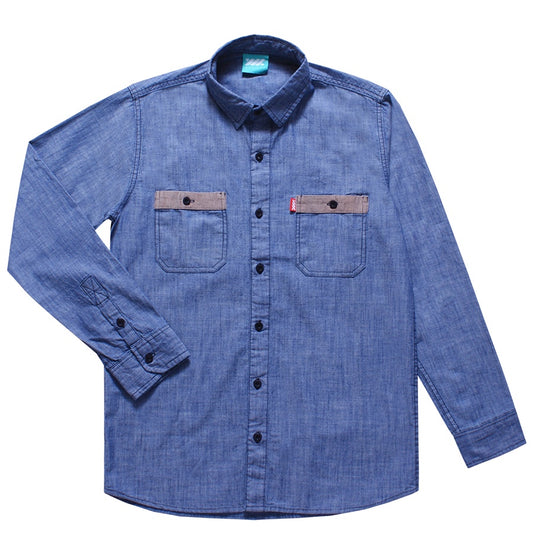 WADEZIG! SHIRT - HALI BLUE SHIRT