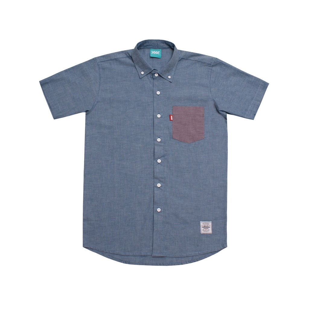 WADEZIG! SHIRT - CHRISTOBAL BLUE