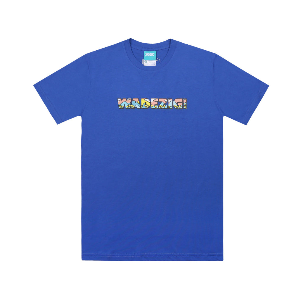 WADEZIG! T-SHIRT - FLICKER BLUE