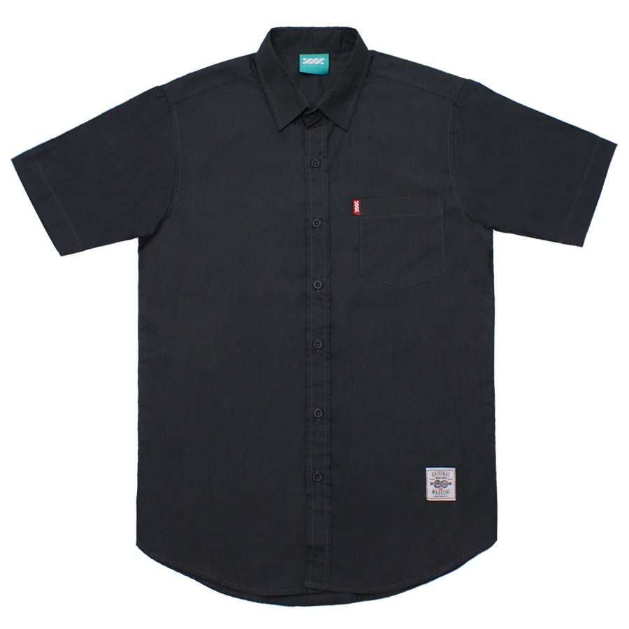 WADEZIG! SHIRT -  SERGEI CHARCOAL SHIRT