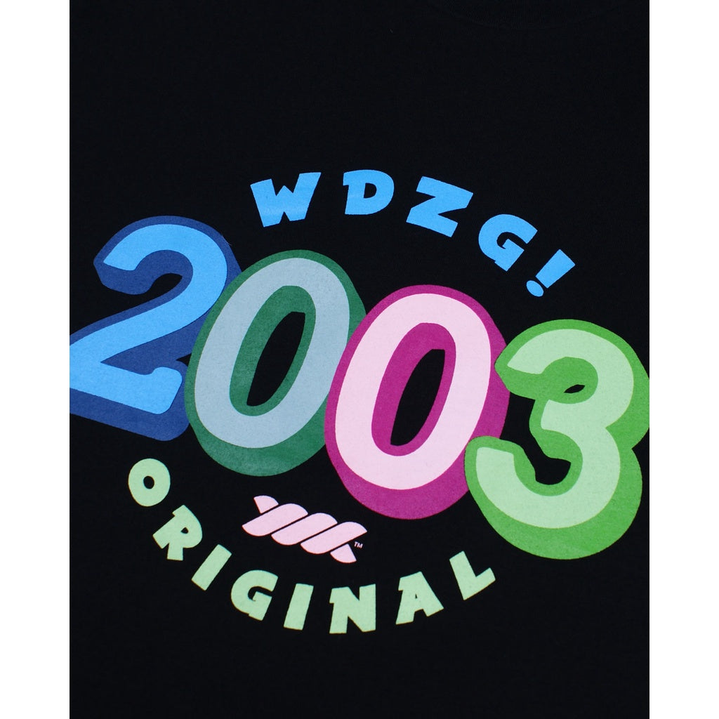 WADEZIG! T-SHIRT - KLEUR TEE BLACK