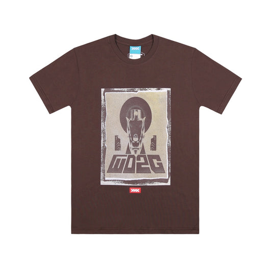 WADEZIG! TSHIRT - NU FLUX BROWN