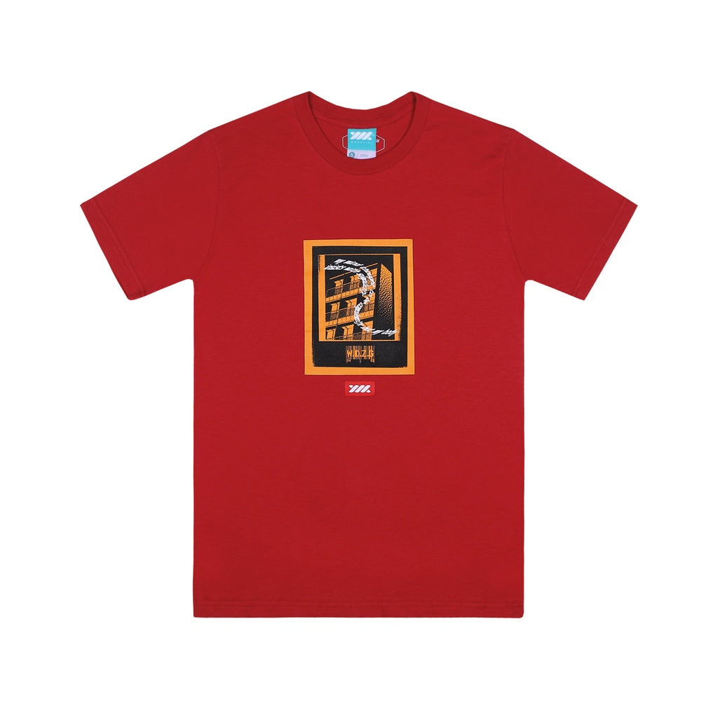 WADEZIG! T-SHIRT -  MODERNISM RED