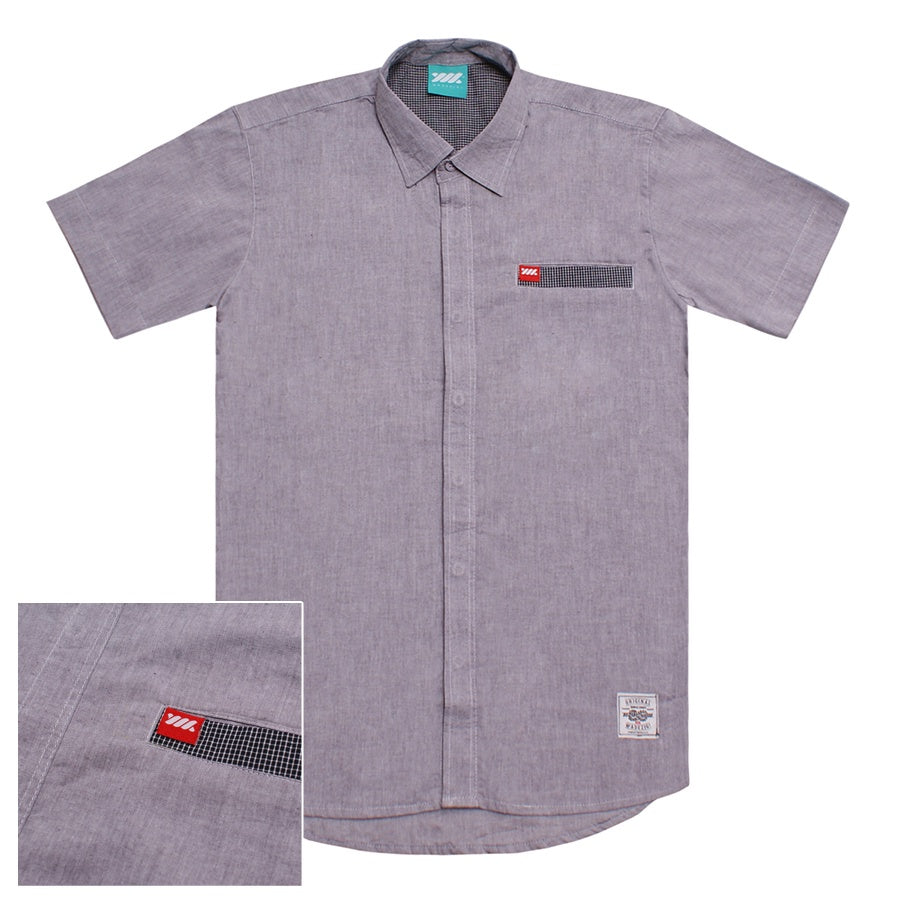 WADEZIG! SHIRT - TRISTAN GREY