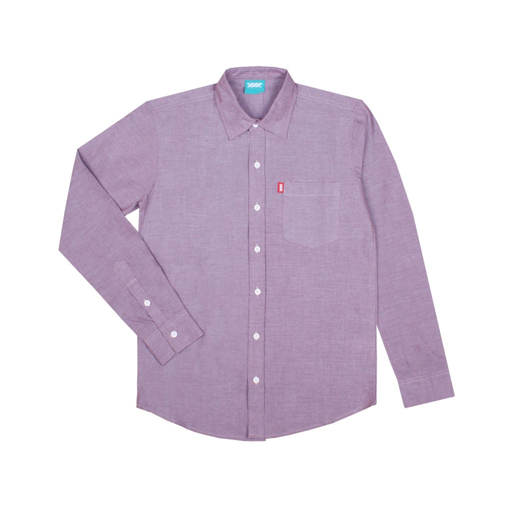 WADEZIG! SHIRT - NOVAN RED LS SHIRT