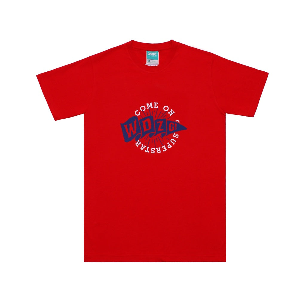 WADEZIG! T-SHIRT - CSS FLAG RED