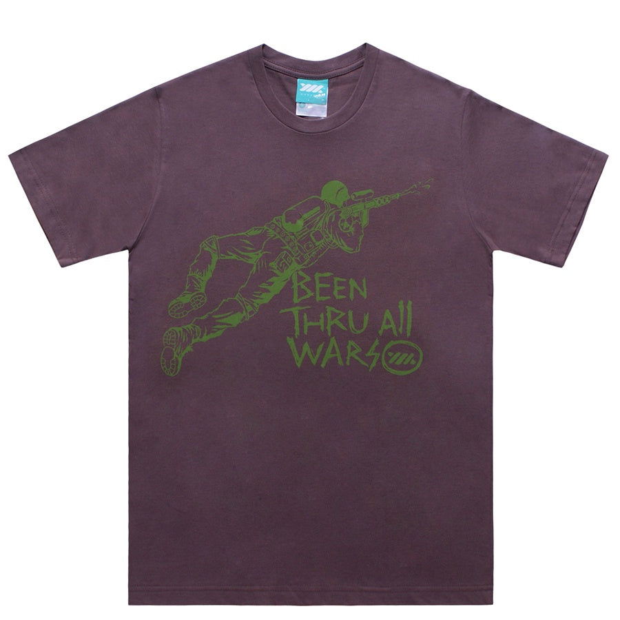 WADEZIG! T-SHIRT - ARMY TEE BROWN