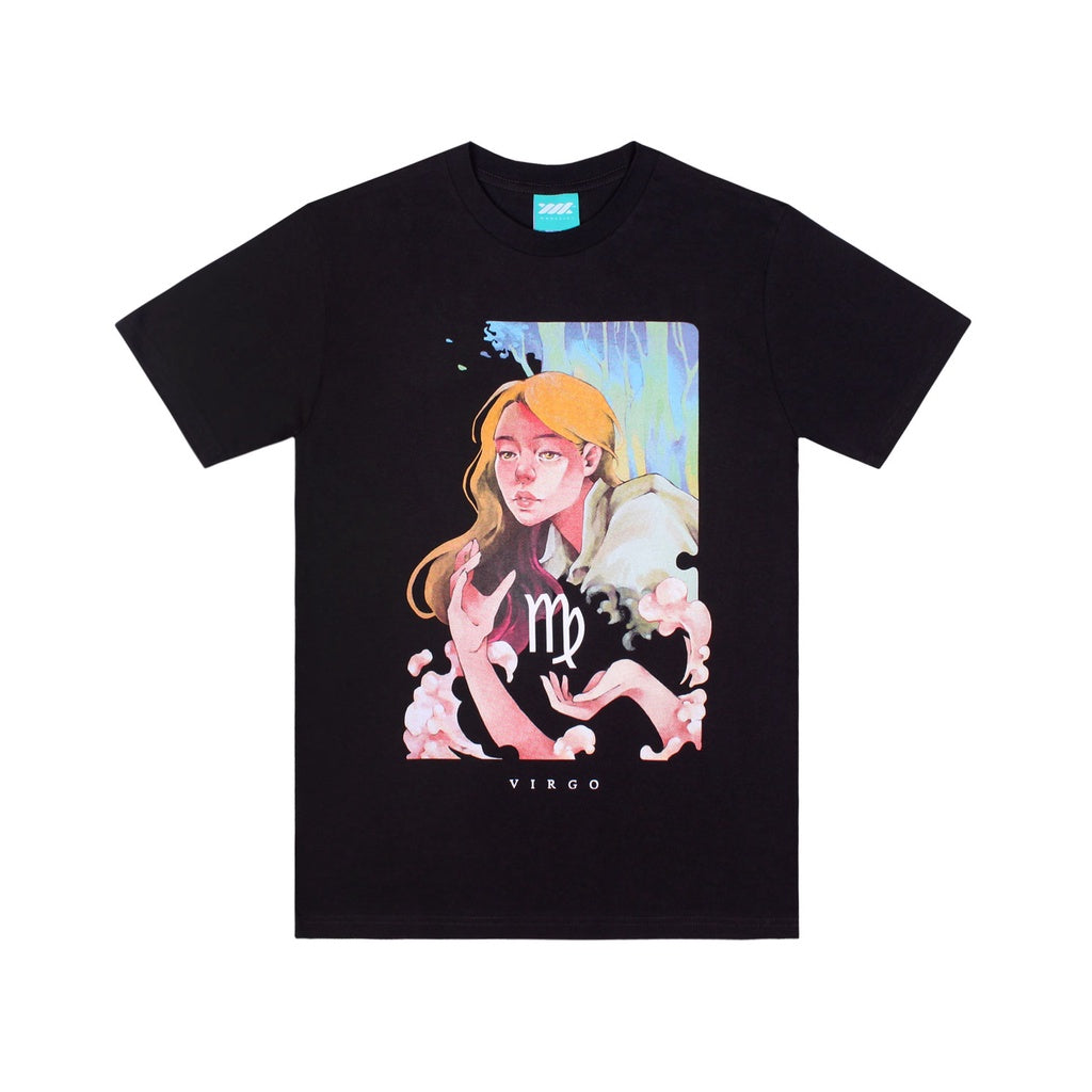 WADEZIG! T-SHIRT  - VIRGO BLACK