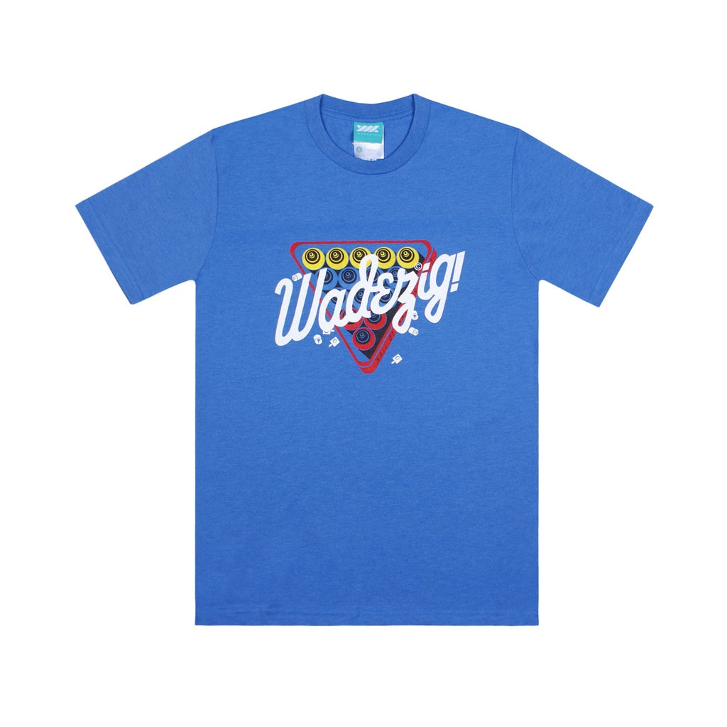 WADEZIG! T-SHIRT - RACK TEE BLUE TWO TONE