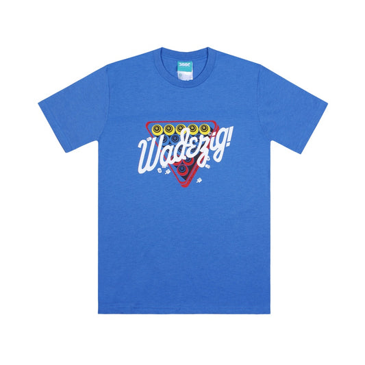 WADEZIG! T-SHIRT - RACK TEE BLUE TWO TONE