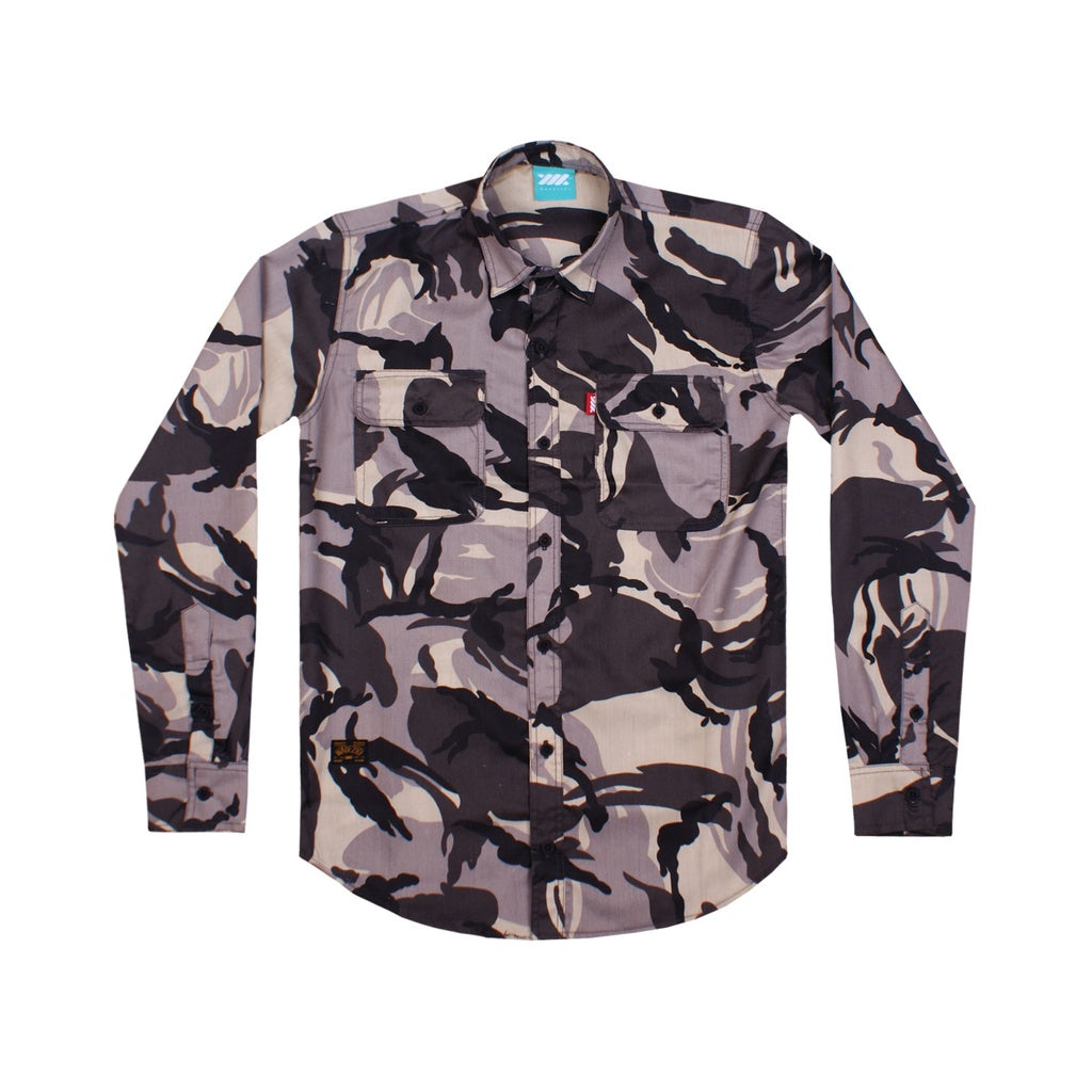 WADEZIG! SHIRT - URBAN SHIRT BROWN