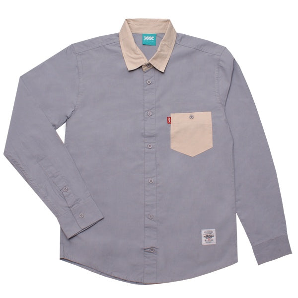 WADEZIG! SHIRT - REV GREY SHIRT