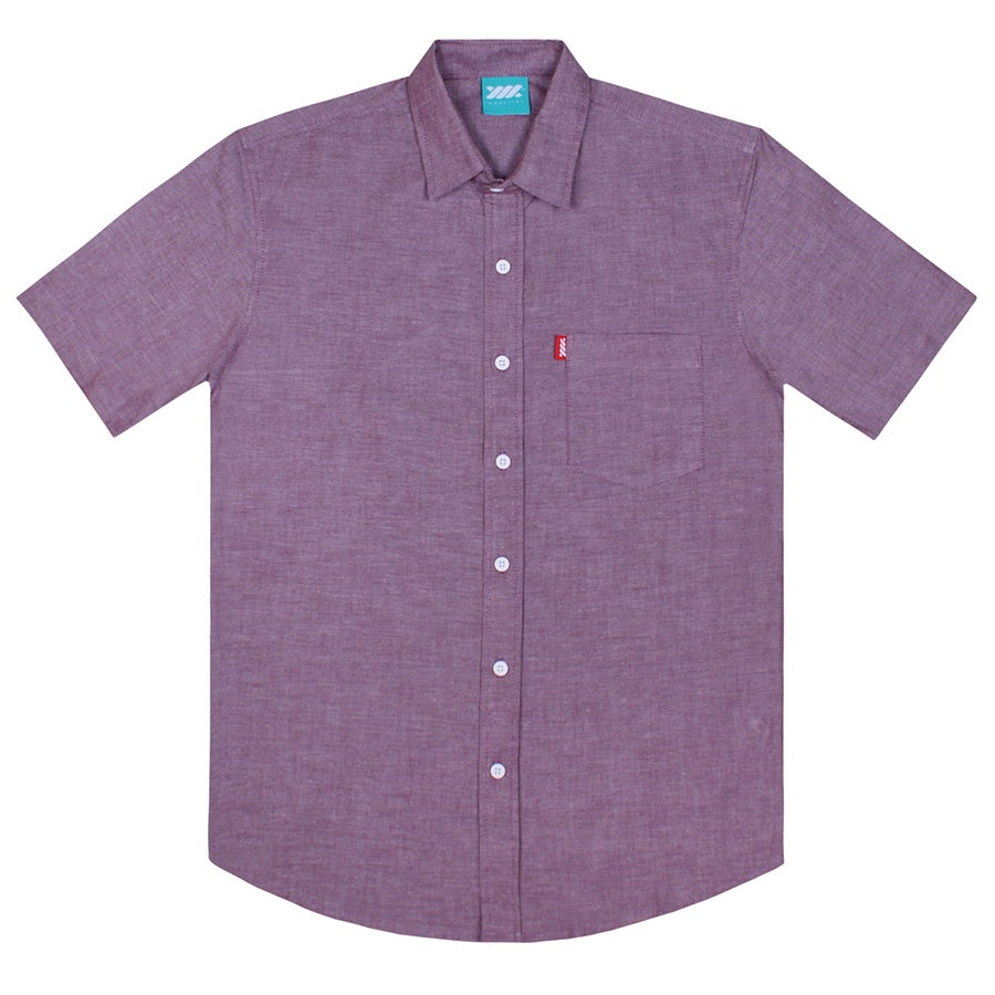 WADEZIG! SHIRT - GANIRU MAROON