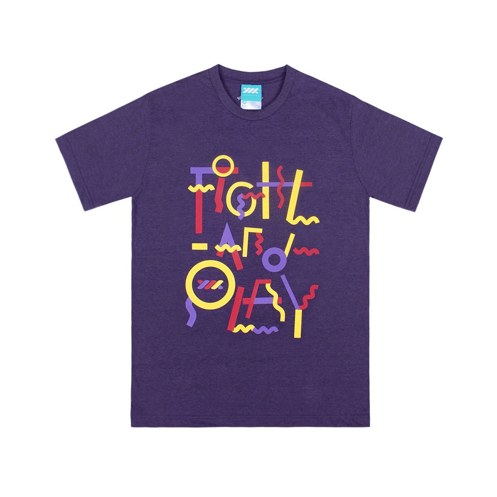 WADEZIG! T-SHIRT - FNP BASIC TEE PURPLE