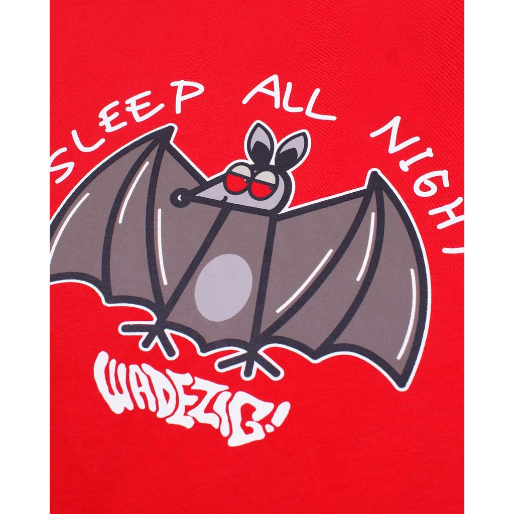 WADEZIG! T-SHIRT  - SLEEP RED